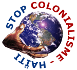 Logo Stop colonialisme - Haïti
